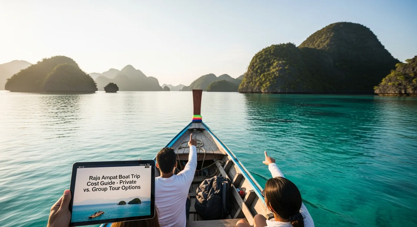 Raja Ampat Boat Trip Cost: Private vs Group Tour Comparison