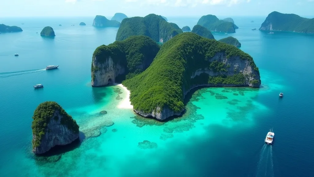 Reaching Wayag by Boat Trip
