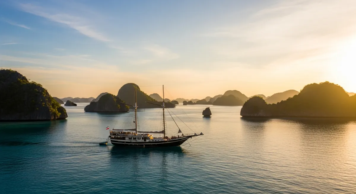 Raja Ampat Boat Trip Routes — Dampier, Piaynemo, Wayag