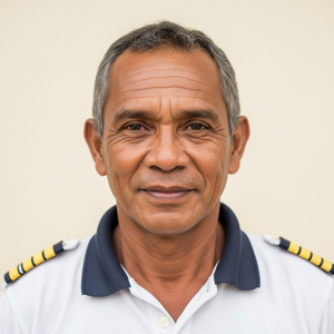 Anika Sato, Senior Phinisi Captain & Liveaboard Master